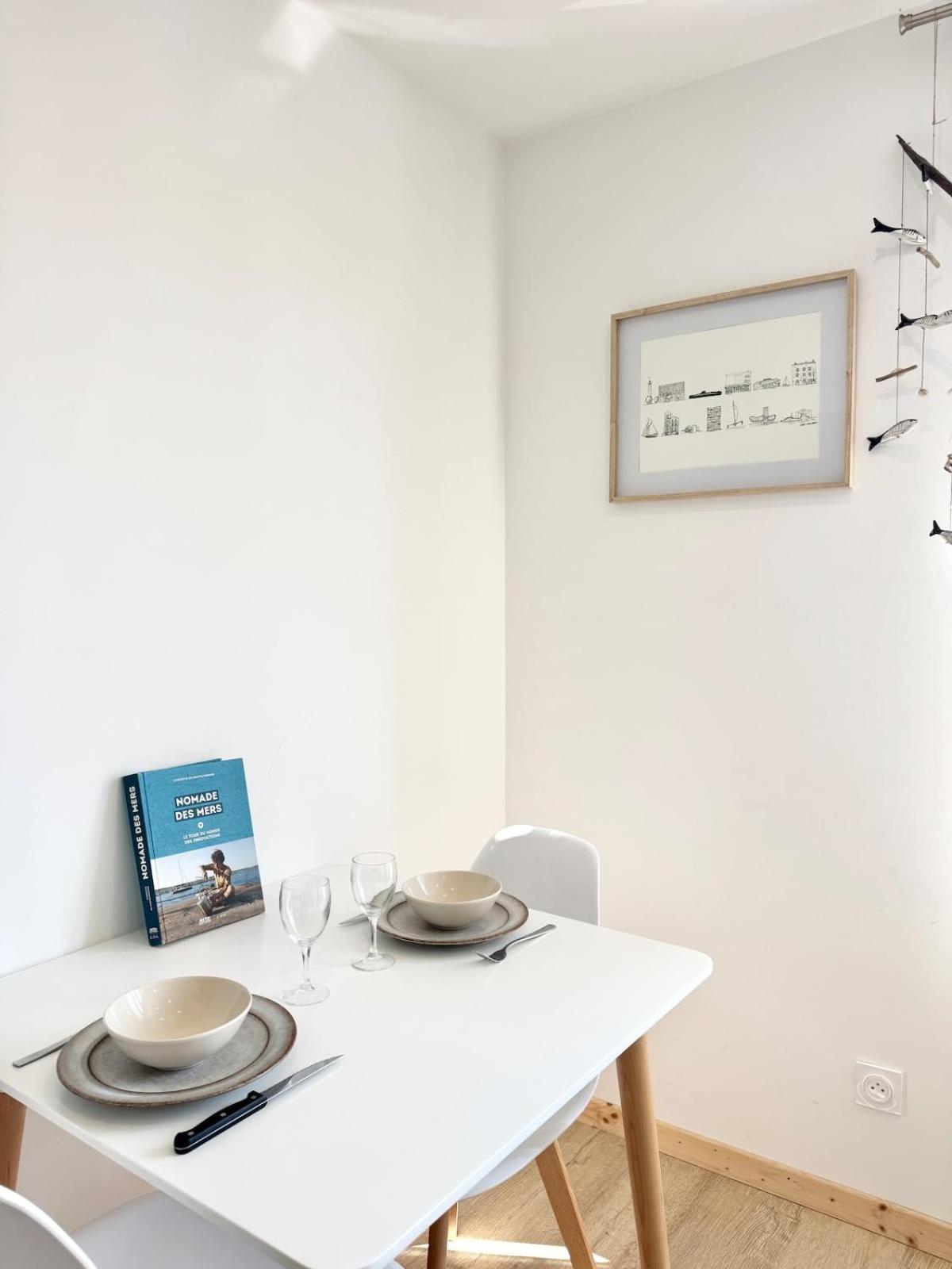 T1 Bis Renove - Proche Centre Ville & Plages Лорьян Экстерьер фото