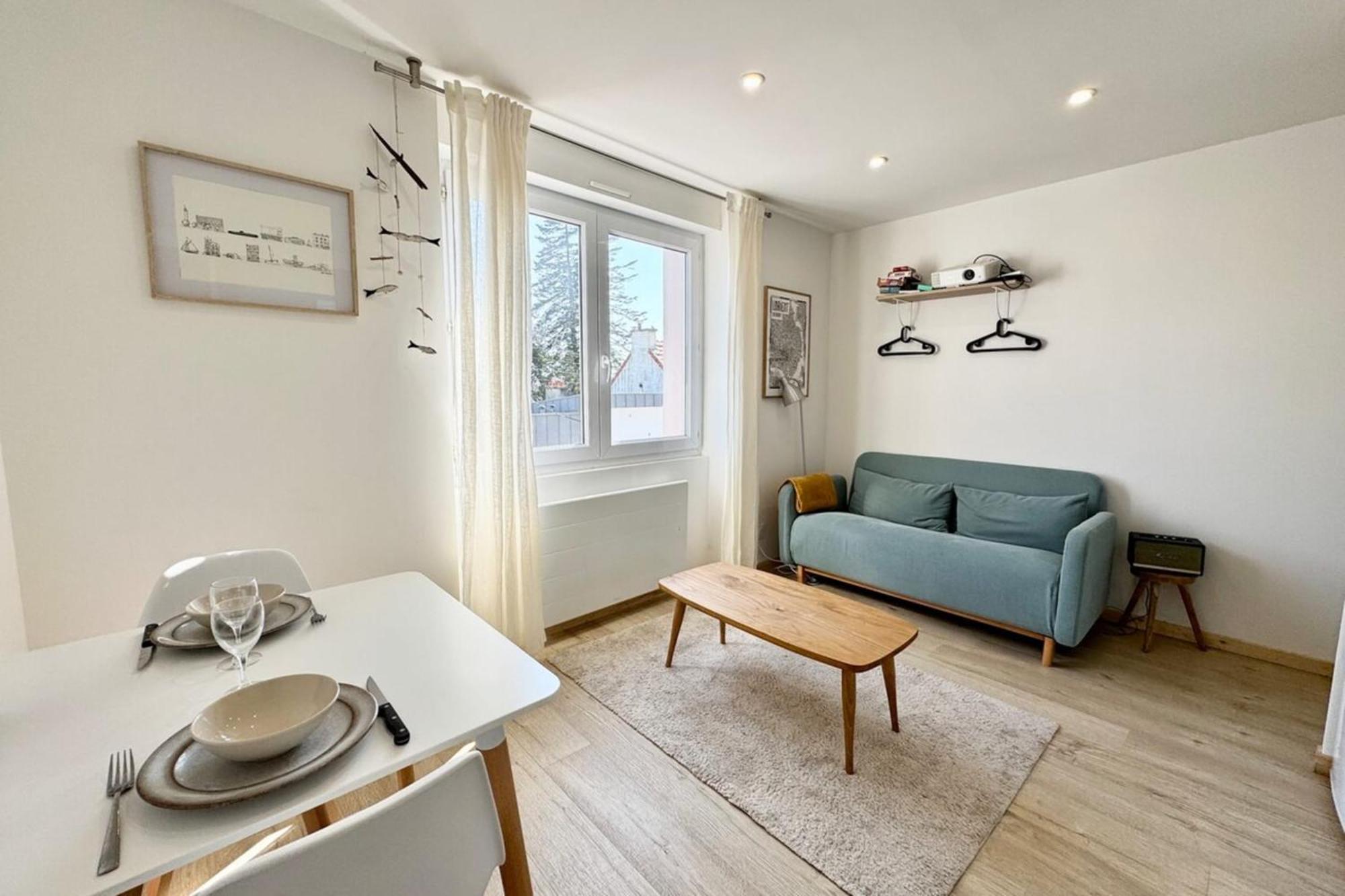 T1 Bis Renove - Proche Centre Ville & Plages Лорьян Экстерьер фото